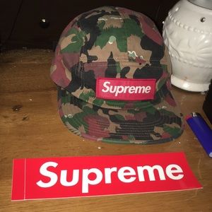 Supreme box logo 5 panel hat